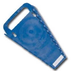 WRENCH RACK HOLDS 11PCS BLUE