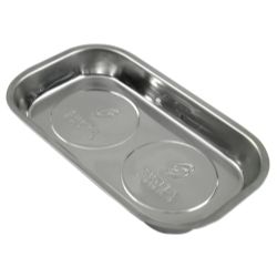 PARTS DISH MAGNETIC 9-1/2X5-1/2IN. STAINLESS STEELparts 