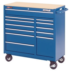 TOOL CART 12 DRAWER TRAXX BLUE