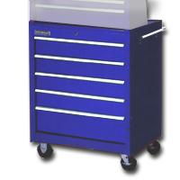 5-Drawer Pro 800 Series Cabinet - Blue