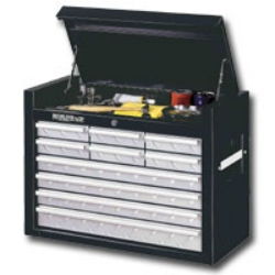 26\" TREAD PLATE 10 DRAWER TOOL CHEST