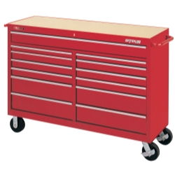 CART 60IN 13 DR TOOL RED