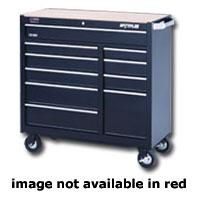 Traxx TR Series 41" 10 Drawer Red Tool Cabinet