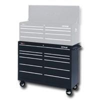 Traxx 52" 11 Drawer Black Tool Cabinet