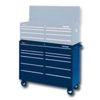 Traxx 52" 11 Drawer Blue Tool Cabinet