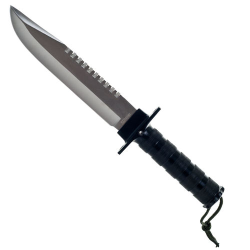 Whetstone&#8482; Aitor Jungle King - 15"" knife with survival kitjungle 
