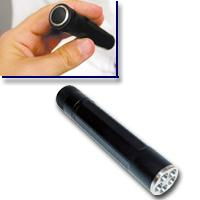 FLASH LIGHT BLK/BLU LED