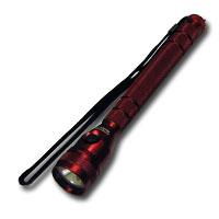 TT-3AA RED BODIED INCANDESCENT LED FLASHLIGHTred 