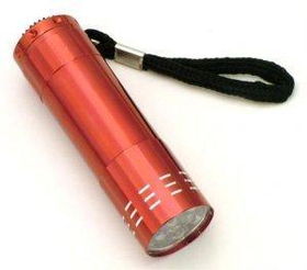 Set of Three 9-LED Flash Lights (colors vary)