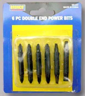 6 Pack Double End Bits Case Pack 72