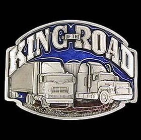 Belt Buckle - King of the Roadpewter 