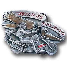 Belt Buckle -Wild as the Windpewter 