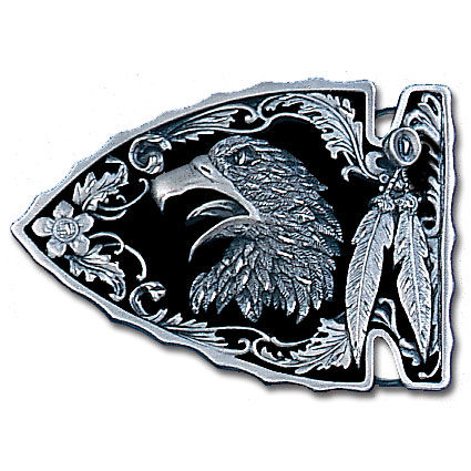 Belt Buckle - Eagle (Diamond Cut)pewter 