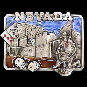 Belt Buckle - Nevada Minerpewter 
