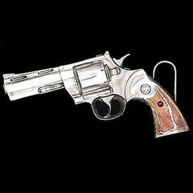 Belt Buckle - Revolverpewter 