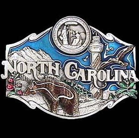 Belt Buckle - North Carolinapewter 
