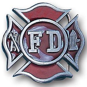Belt Buckle - Fireman's Crosspewter 