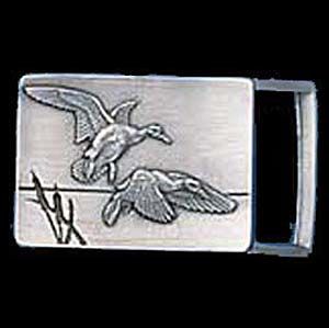 Belt Buckle - Ducks In Flight (1 1/4"")pewter 