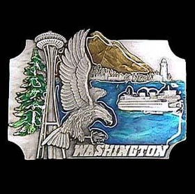 Pewter Belt Buckle - Washington Eaglepewter 