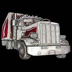Pewter Belt Buckle - Longnose Truckpewter 