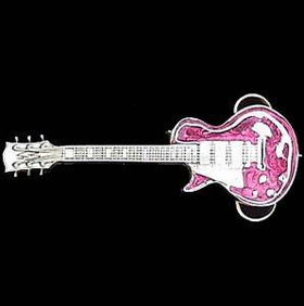 Belt Buckle - Electric Guitarpewter 