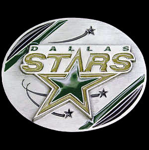 NHL Belt Buckle - Dallas Starspewter 