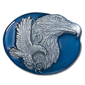 Pewter Belt Buckle - Double Eaglepewter 