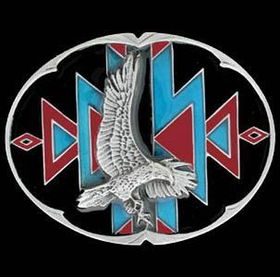 Pewter Belt Buckle - Eagle Belt Bucklepewter 