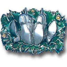 Pewter Belt Buckle - Cowboy Bootspewter 