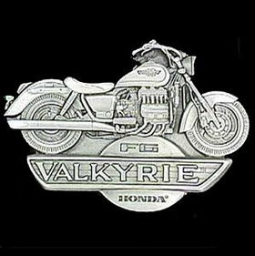 Pewter Belt Buckle - Honda Valkyriepewter 