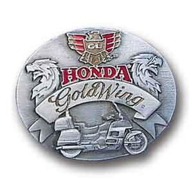Pewter Belt Buckle - Honda Goldwingpewter 