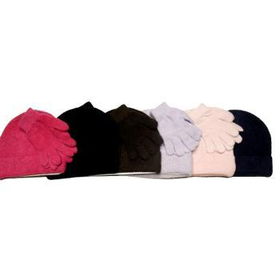 Chenille Hat and Glove Set Case Pack 72chenille 