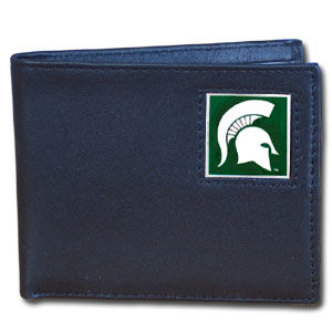 College Bi-fold Wallet -  Michigan State Spartanscollege 