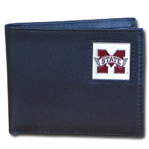 College Bi-fold Wallet - Mississippi State Bulldogscollege 