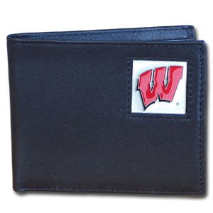 College Bi-fold Wallet -  Wisconsin Badgerscollege 