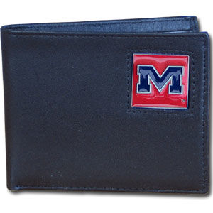 College Bi-fold Wallet - Mississippi Rebelscollege 