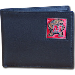 College Bi-fold Wallet - Maryland Terrapinscollege 