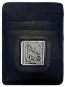 Money Clip/Cardholder - Howling Wolf