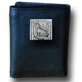 Tri-fold Wallet - Howling Wolftri 