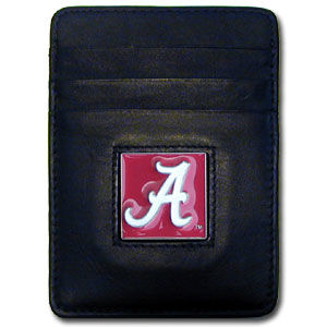 College Money Clip/Card Holder - Alabama Crimson Tidecollege 