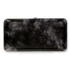 Metropolitan Fashionables Flat Wallet - Black Case Pack 12