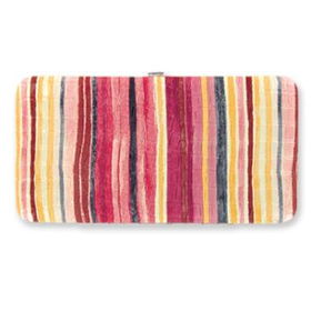 Metropolitan Fashionable - Flat Wallet - Striped Case Pack 12metropolitan 