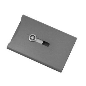 Swiss Wallet, Anodized Aluminum, Money Clip, Met. Silver