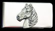 Sculpted Money clip - Free Form Horse Head
