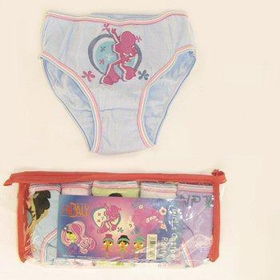 Girls Cartoon Cotton Panty Case Pack 144girls 