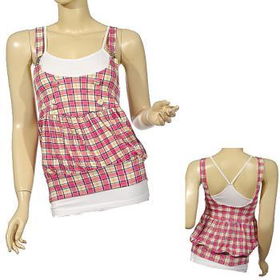Ladies Sleeveless Top With Deep Plunge Neckline Case Pack 6ladies 
