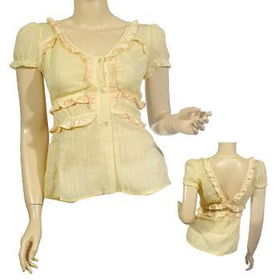 Ladies Fashion Deep V-Neck Top Case Pack 6ladies 