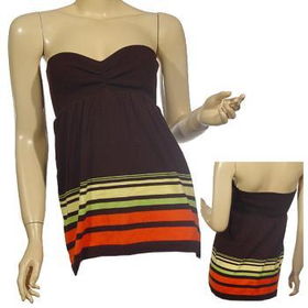 Ladies Fashion Tube Top With Sweetheart Bust Case Pack 6ladies 