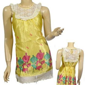 Ladies Fashion Satin Round Neck Sleeveless Top Case Pack 5ladies 