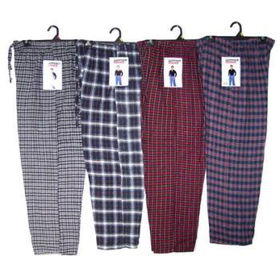 Men's Flannel Pajama Sleep Pants Case Pack 48
